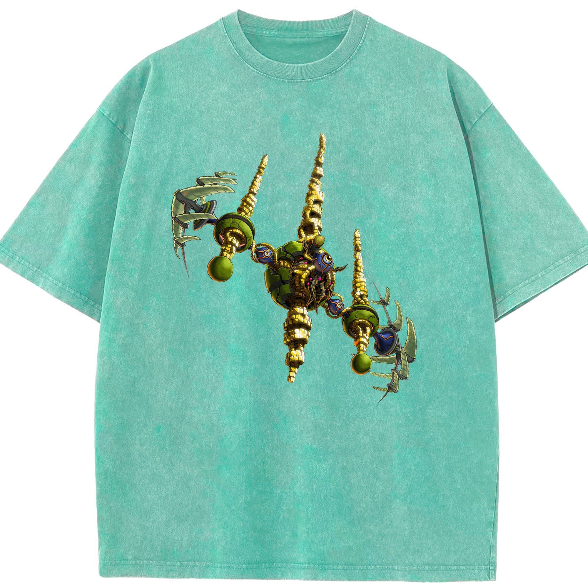 （画像用） 遊☆戯☆王 Yu-Gi-Oh! 綿100% ヴィンテージ風 半袖Tシャツ（フロントプリント）